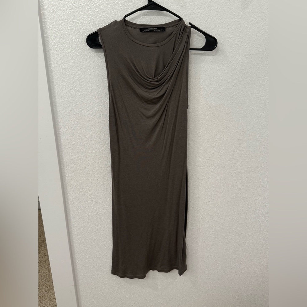 All saints shirt dress 4 gray